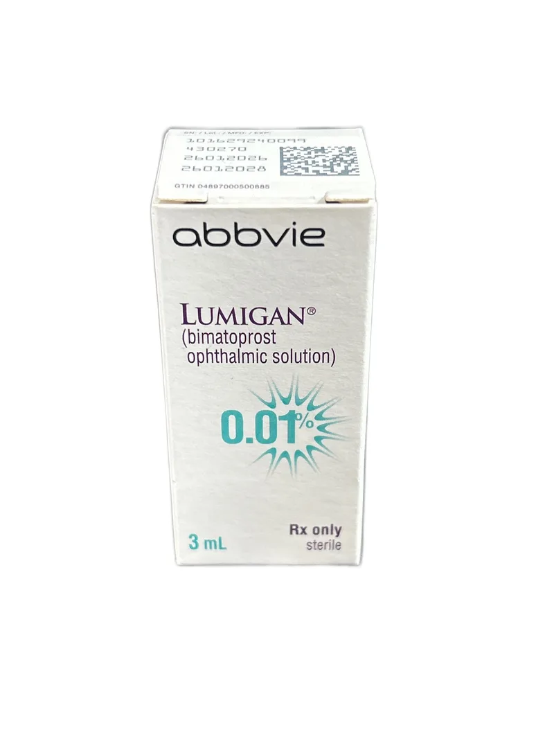 Lumigan 0.01% Eye Drops 3ml pack
