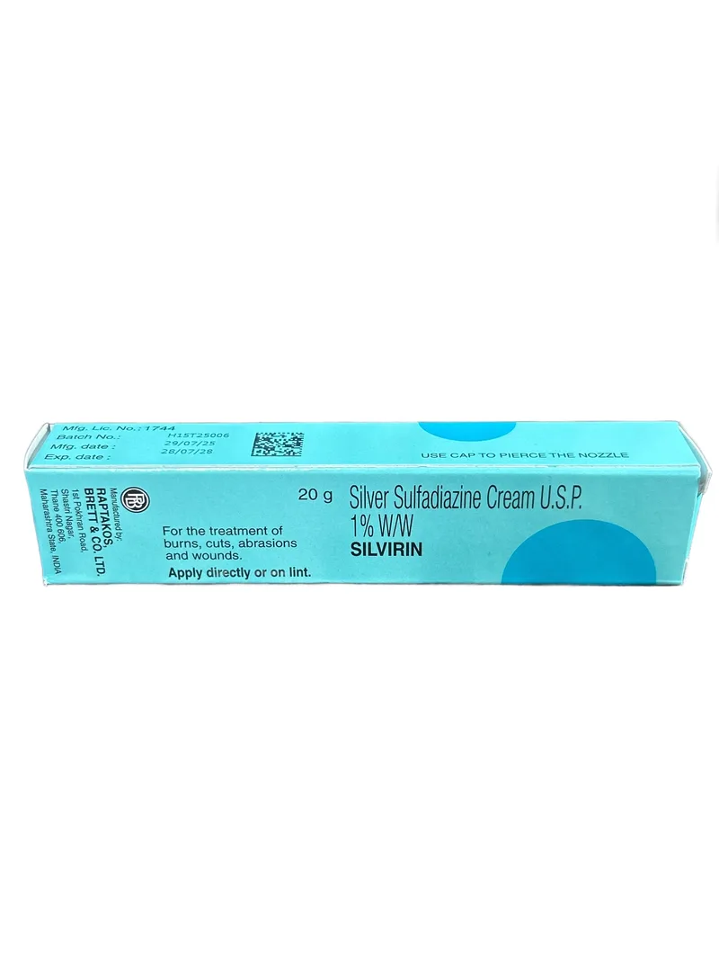 Silvirin Cream 20g pack