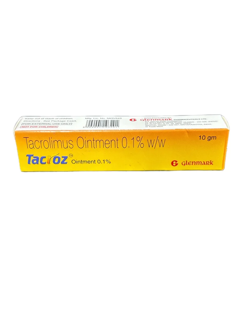 Tacroz 0.1% Ointment 10g pack