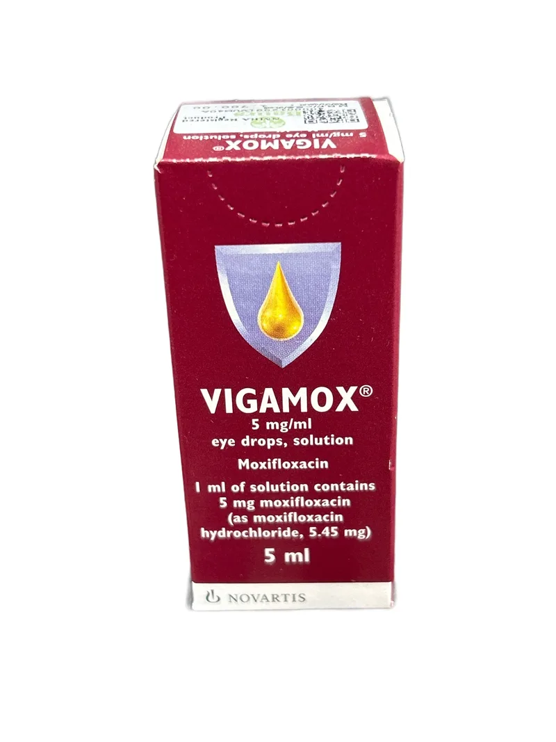 Vigamox Eye Drops 5ml pack