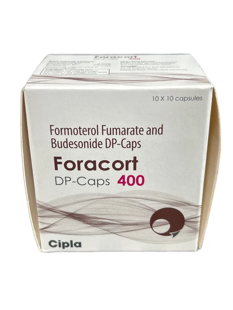 Foracort DP 400mcg 1 capsule pack