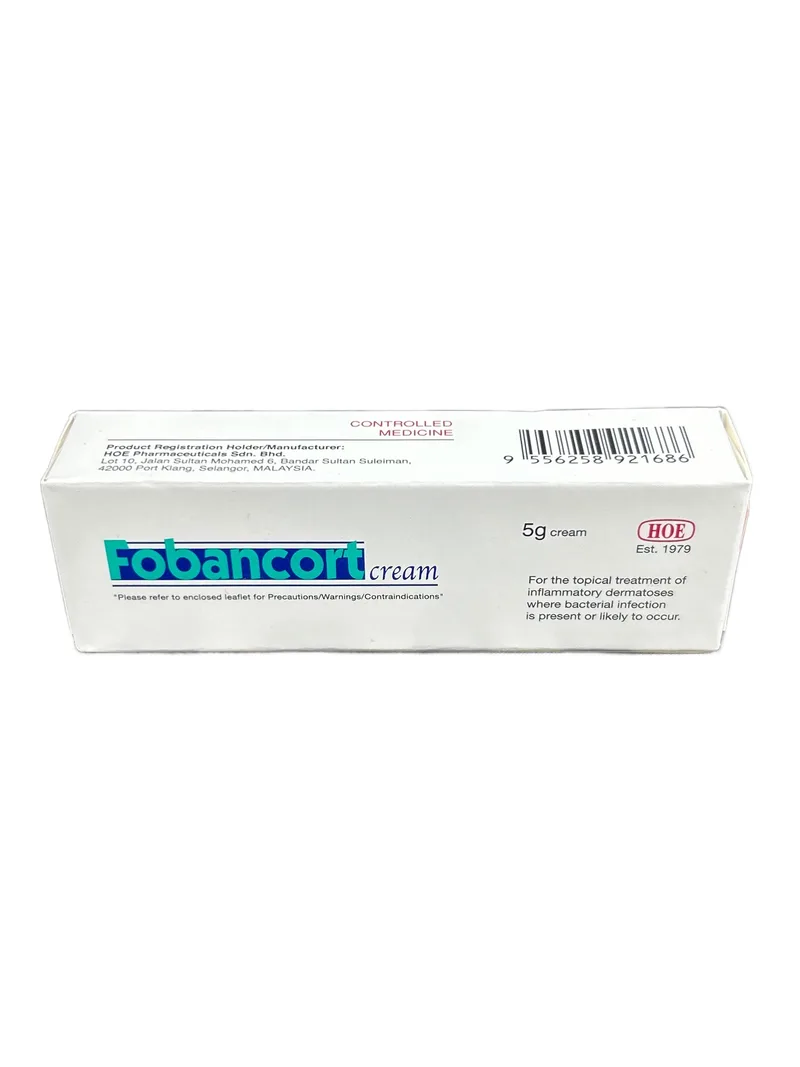 Fobancort Cream 5g pack