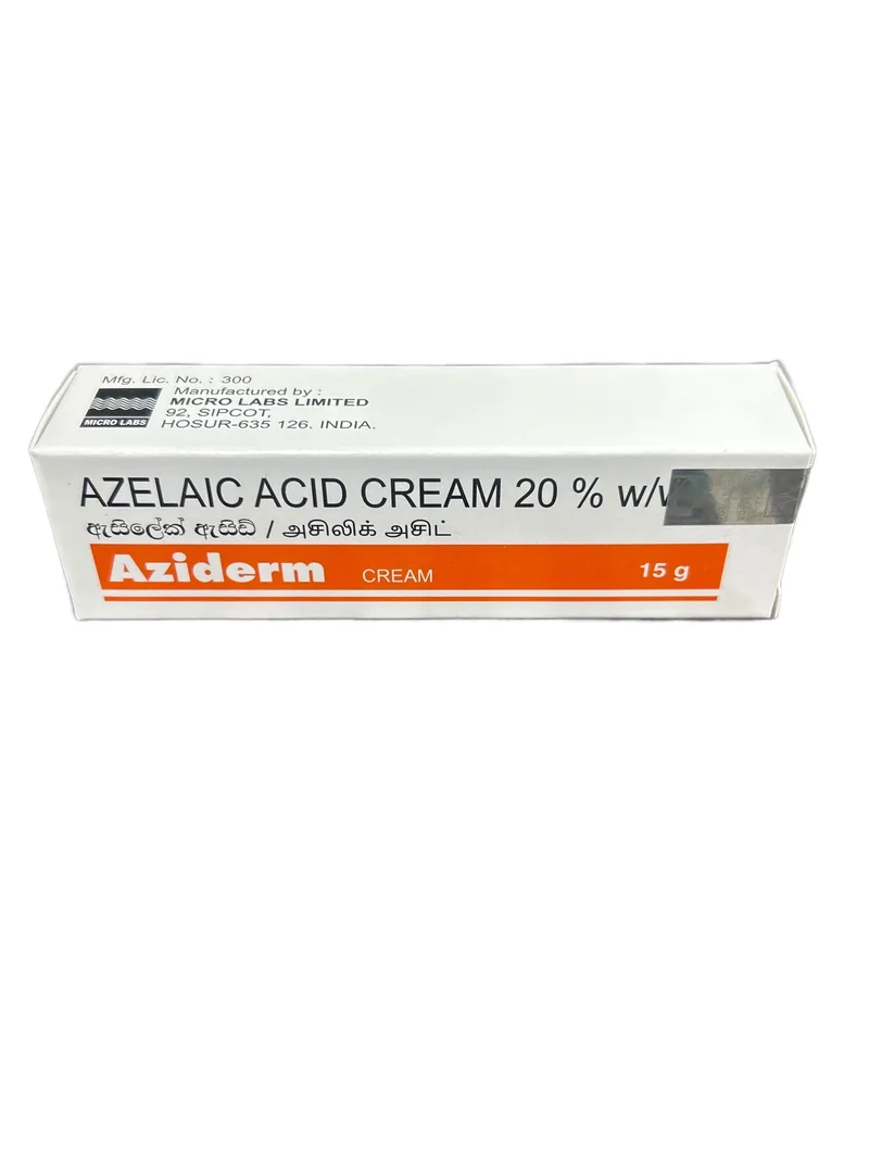 Aziderm Cream 15g pack