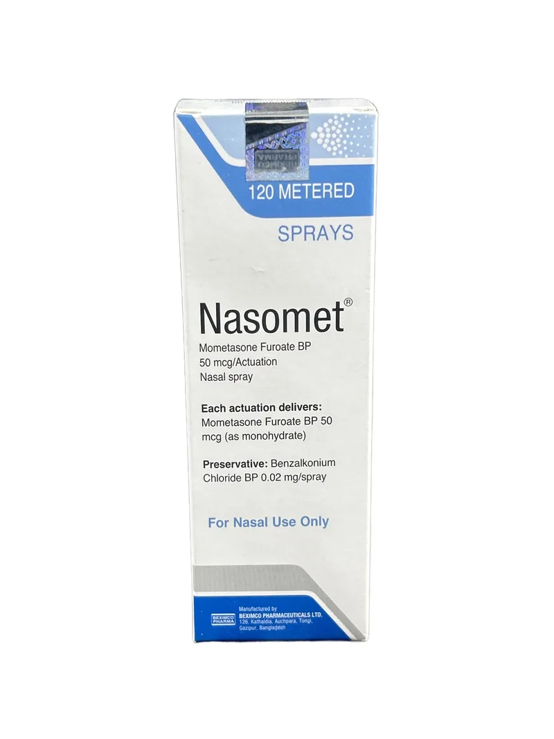 Nasomet Spray 120 metered sprays pack