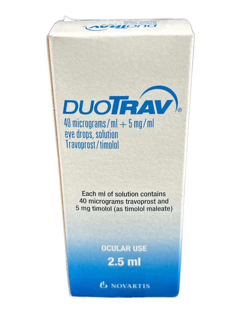 DuoTrav Eye Drops 2.5ml pack