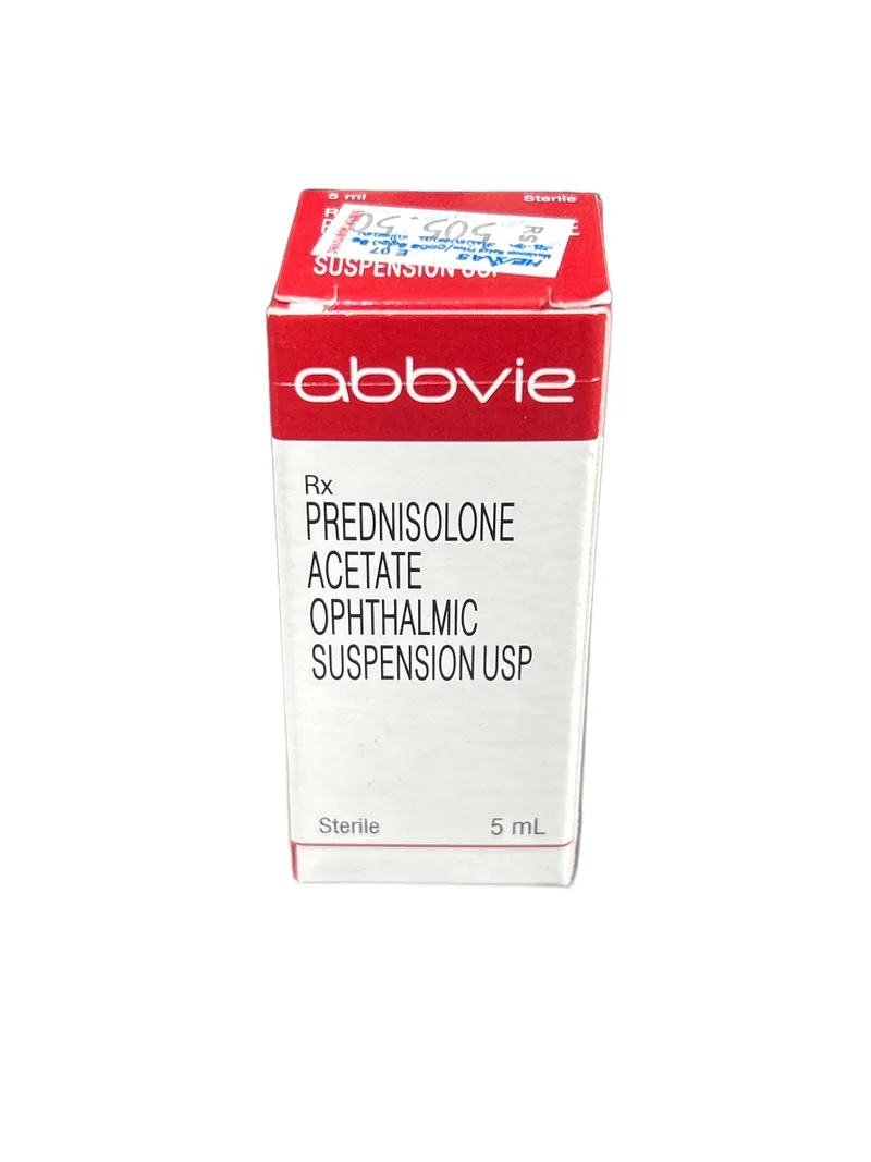 Prednisolone Eye Suspension (Abbvie) 5ml pack